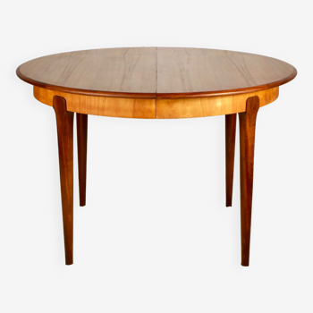 Table extensible en teck style scandinave