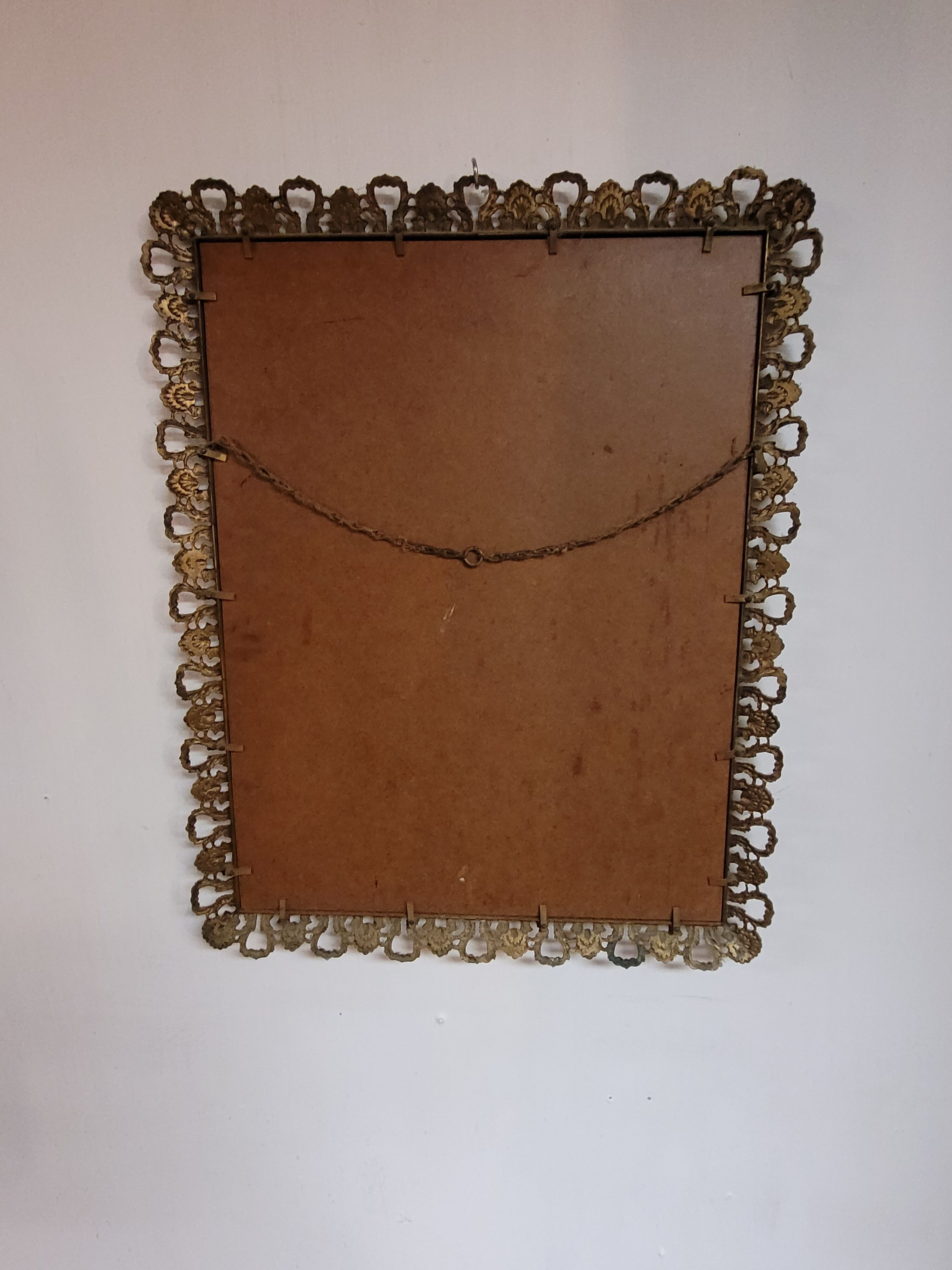 Bronze mirror 57x71cm