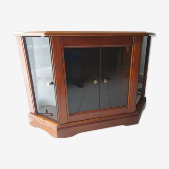 Design corner tv stand in solid wood