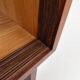 Low sideboard in rosewood with sliding doors. Denmark, 1960s