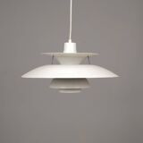 White PH5 pendant light POUL HENNINGSEN Aluminum DK