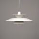 White PH5 pendant light POUL HENNINGSEN Aluminum DK