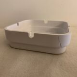 Walter Zeischegg's set of 3 white ashtrays for Helit 1970