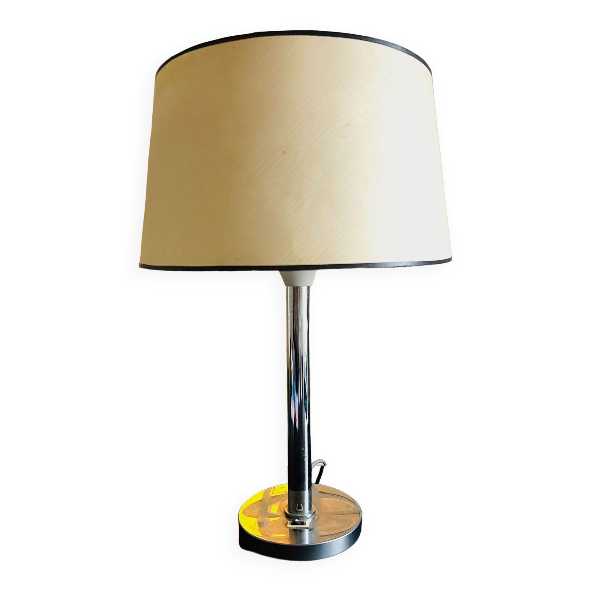 70s metal lamp