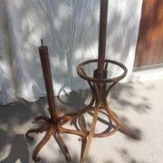 wooden parrot coat rack, bistro, vintage