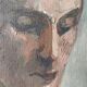 Old portrait painting