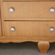 Art Deco oak chest of drawers (1950s/1960s). Very good condition.