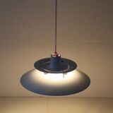Louis Poulsen / Poul Henningsen “PH 5” pendant lamp with glass diffuser / Mid-century Danish modern design / PH5