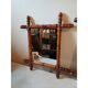 3 rattan mirrors