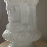 Large Art Deco opaline vase