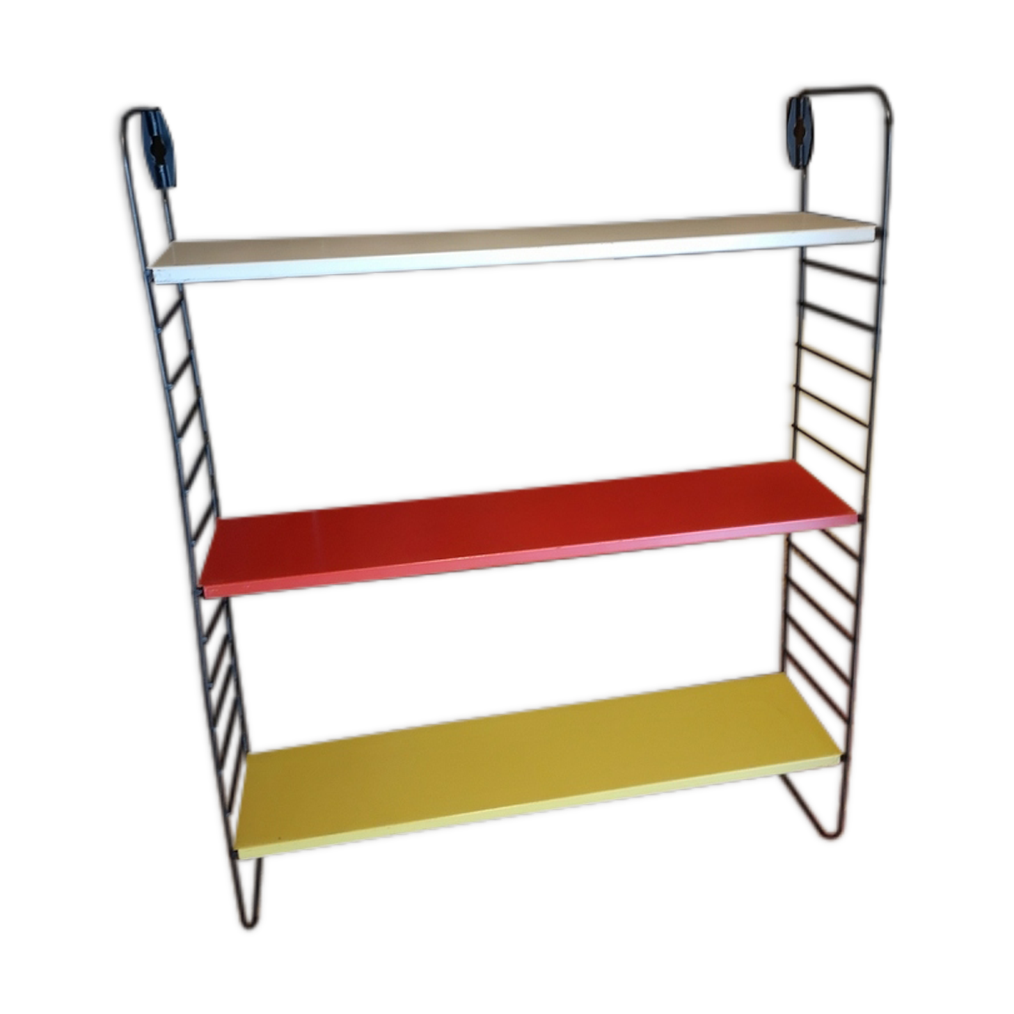 Etagère métallique tomado pocket 3 planches, années 1950/1960