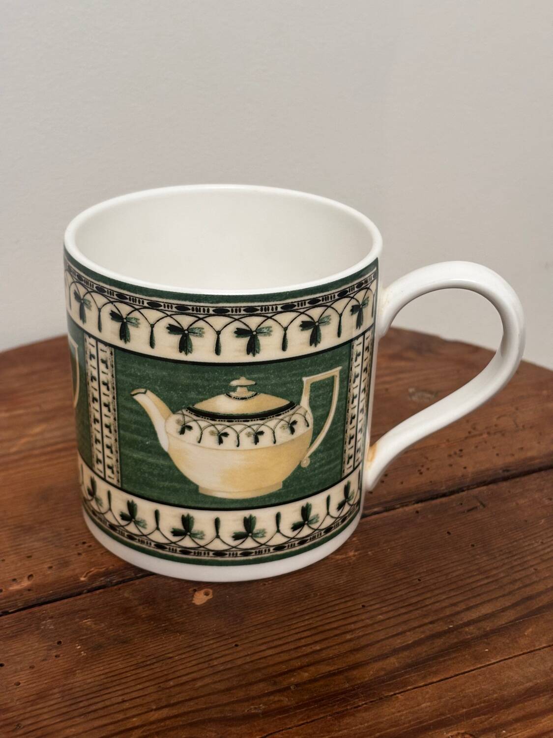 Wedgwood Green teapot mug
