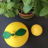 Vintage lemon ice cube tray