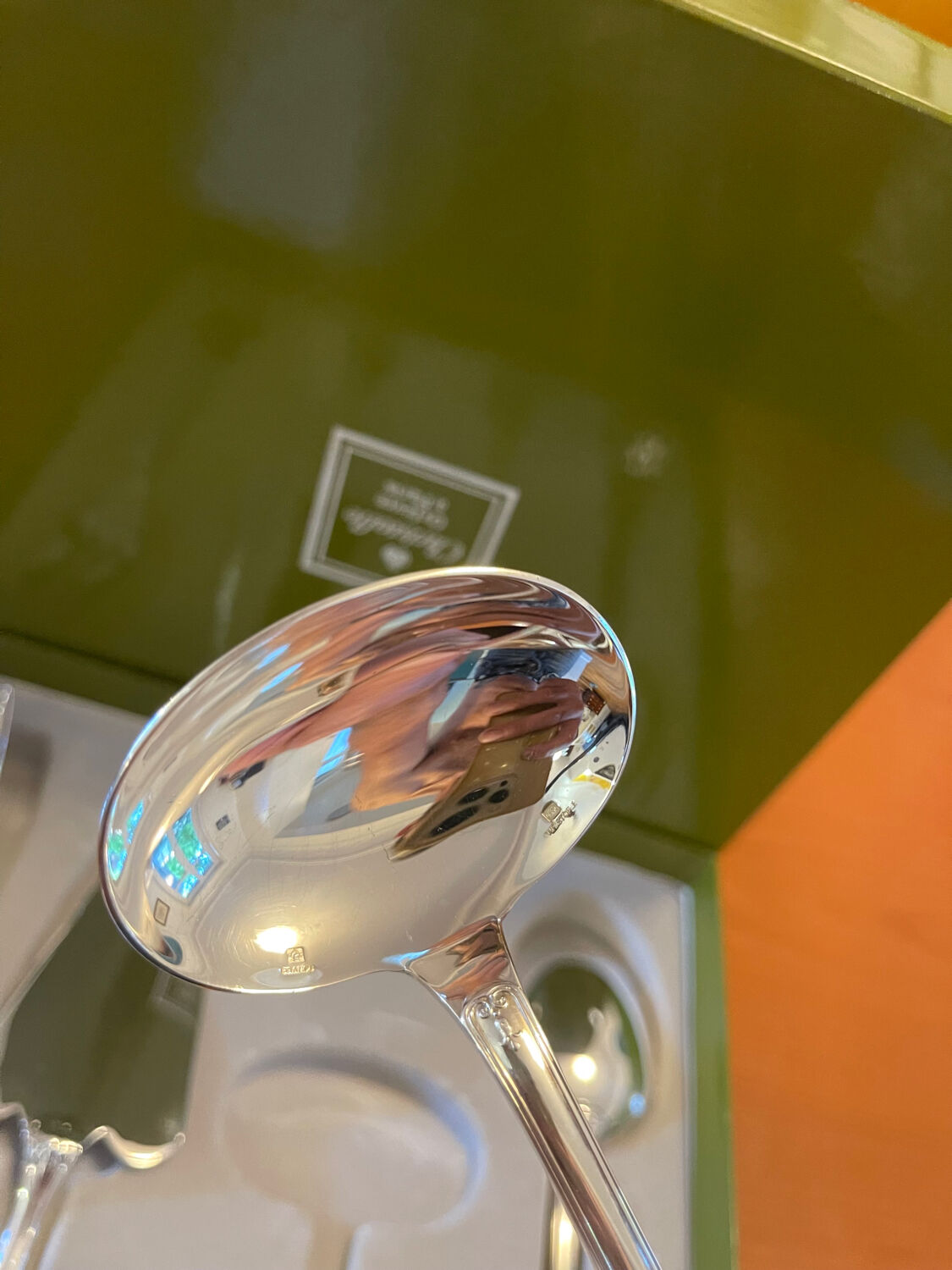 Christofle Malmaison serving cutlery, pie server, sauce