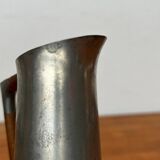 Mid-Century Pewter Carafe Vase with Teak Handle by K.M.D. Tiel Royal Holland Pewter, 1960s