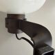 Applique simple par Elio Martinelli pour Martinelli Luce, 1970, Italie