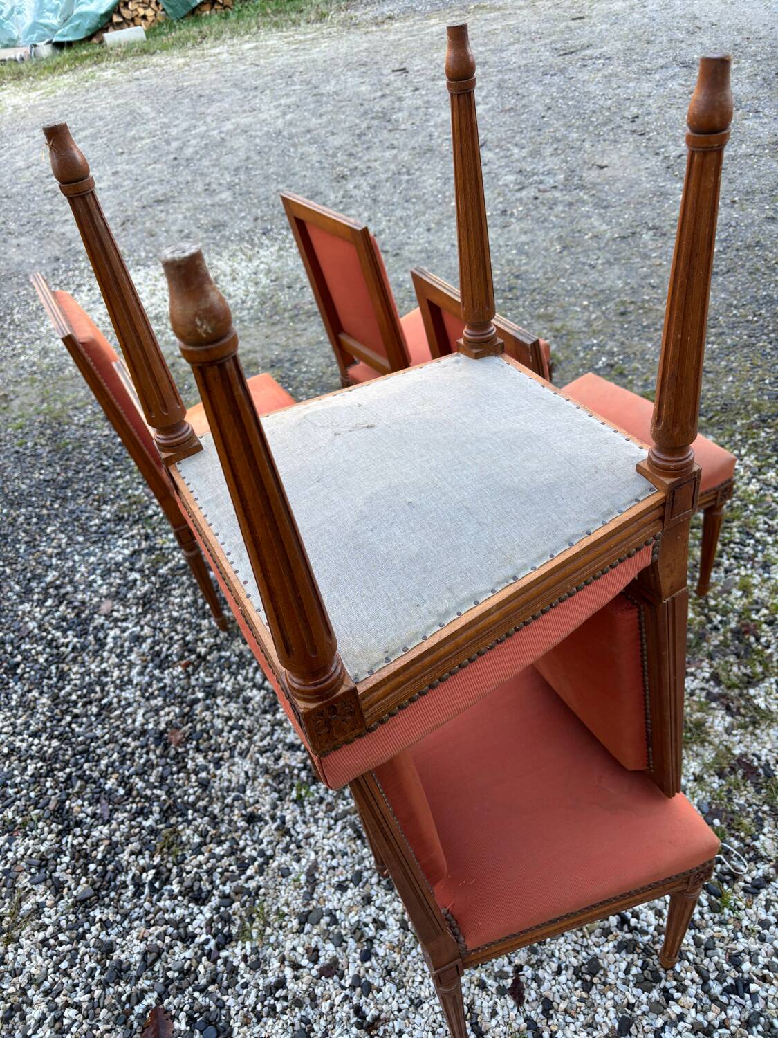 Louis XVI style chairs