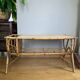Vintage wicker rattan coffee table from the 1960s/70s (delivery possible)