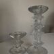 Pair of Festivo Timo Sarpaneva candlesticks 1972 for IIttala Finland