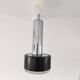 Metal and bubbled glass pendant light, Staff design, 1970s
