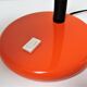 Office lamp targetti sankey metal orange vintage 70s