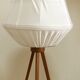 Two Scandinavien Globe Floorlamps Mid Century