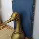 Paire de canards en laiton serre-livres