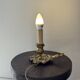 Small classic antique gold table lamp, H17 D12
