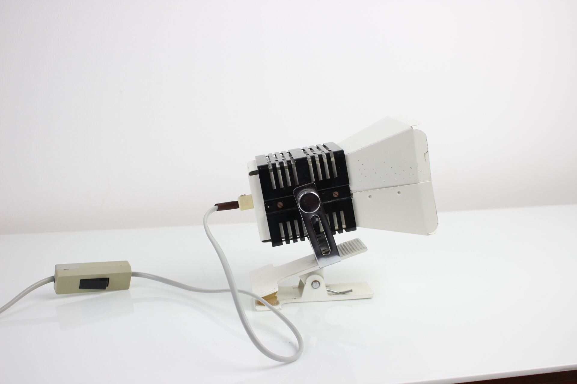 Mid-century lamps with clip by Lidokov, 1970's