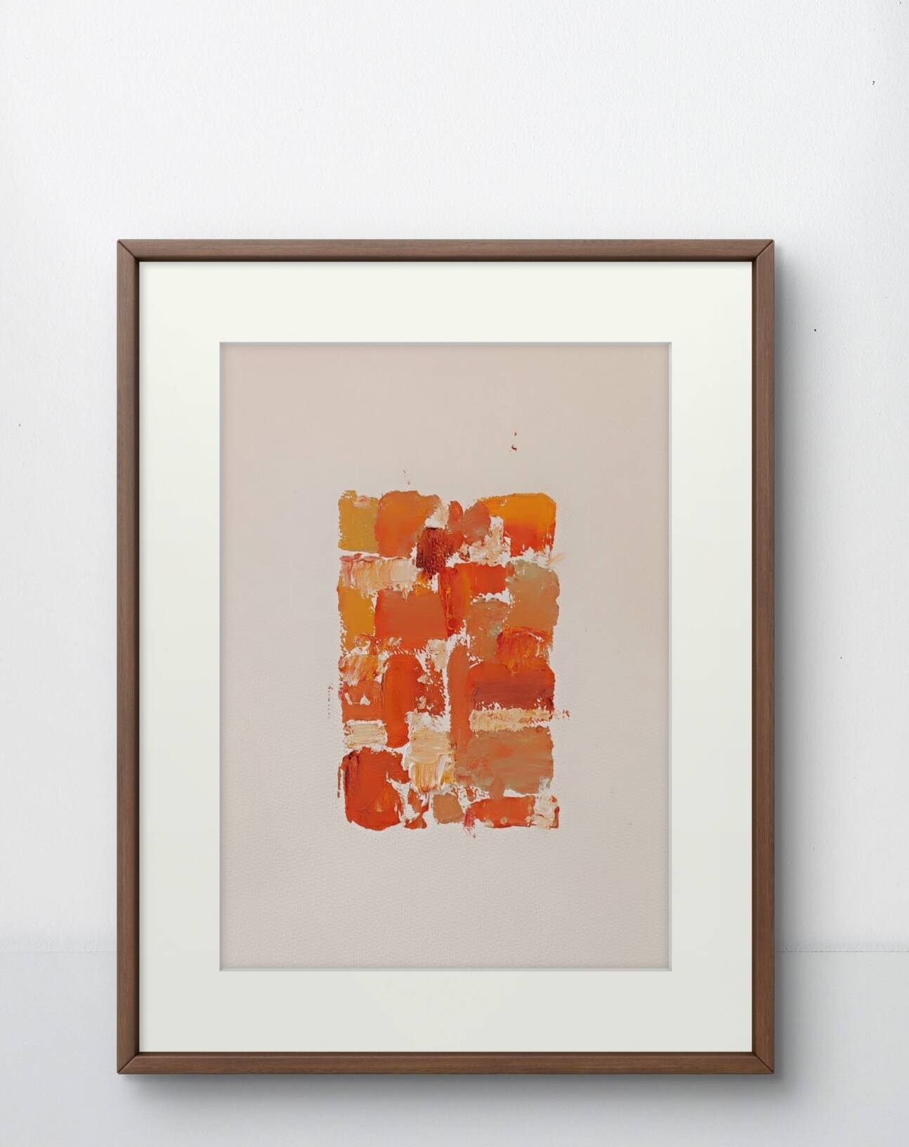 Abstract painting Paris school