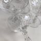 12 coupes à champagne en cristal Baccarat, vers 1920
