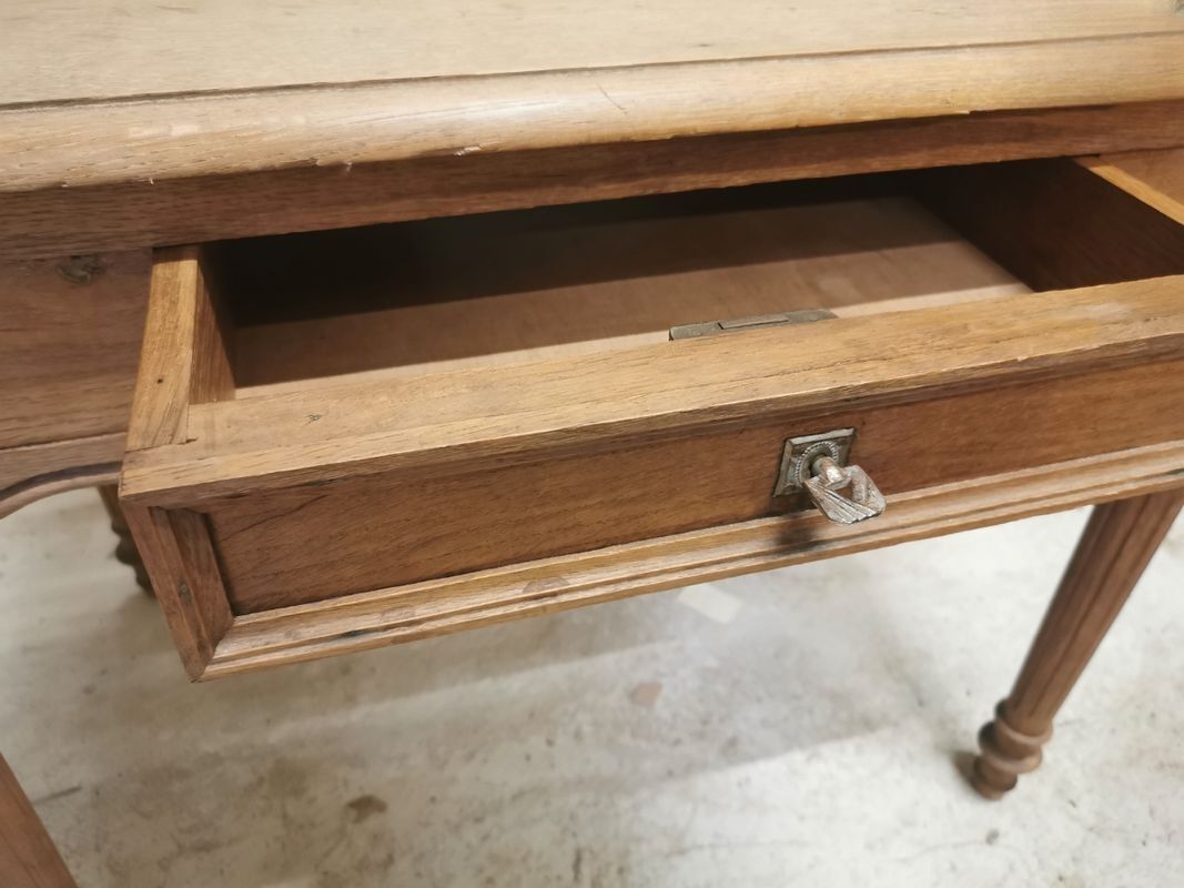 Table bureau bois massif naturel