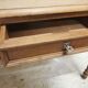 Table bureau bois massif naturel