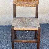 Set of 6 mulched chairs 1950
