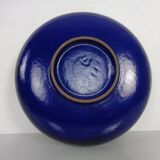 Rotating Teak Tray with Ceramic Bowls, Denmark, 1960s, Set of 10