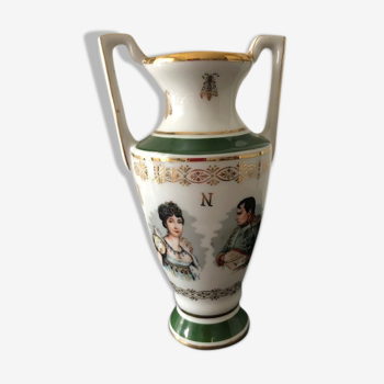 Empire style vase - Napoleon and Josephine