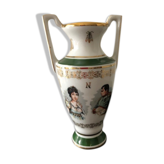 Empire style vase - Napoleon and Josephine