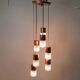 Cascade chandelier - vintage - VEB Narva - made in Germany.