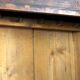 hand painted pine cabinet, circa 1850