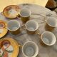 Charming coffee/tea service in porcelain – Asian style