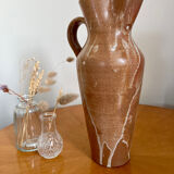 Vase pichet en grès vintage
