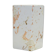White square vase of pink spots from Denmark