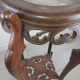 Sellette wood marble
