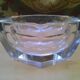 Crystal ashtray "Val st Lambert"