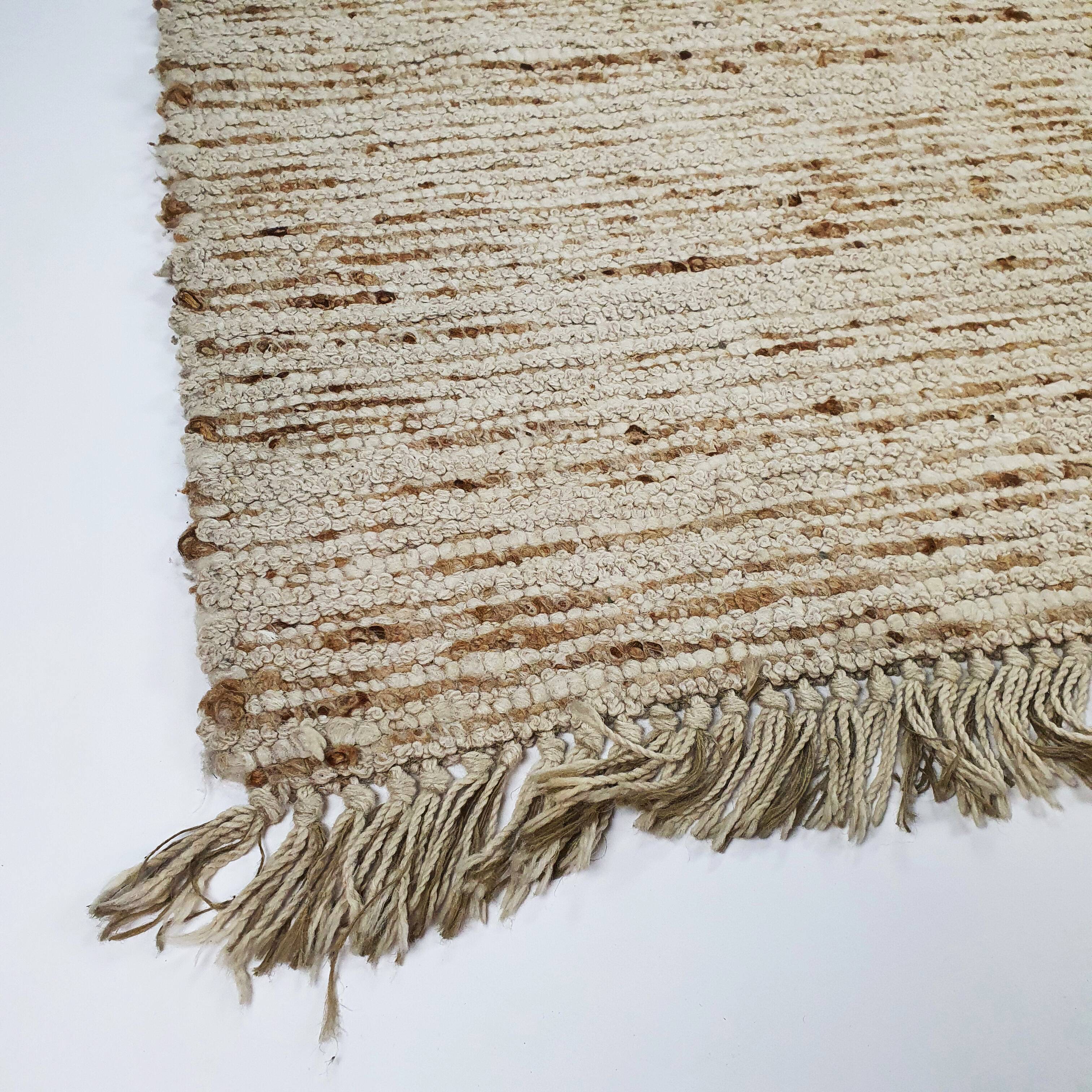 Tapis de laine nouée à la main du milieu du siècle, années 1960
