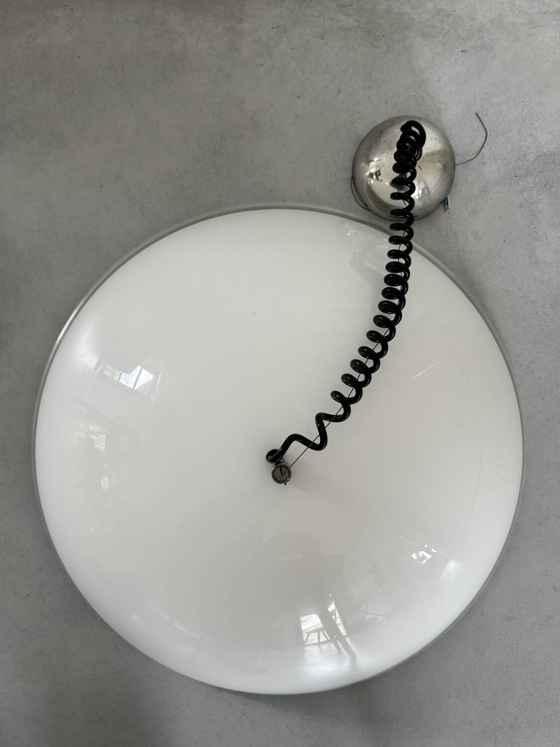 Suspension Chandelier Model Bella Design Franco Bresciani for iGuzzini Italy 1970