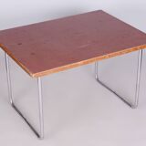 Original Bauhaus Dining Table, by Mücke - Melder, Well Preserved, Czech, 1930s