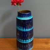 Scheurich blue ceramic vase model 260-30