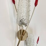 Pair of retro 60s wall lights