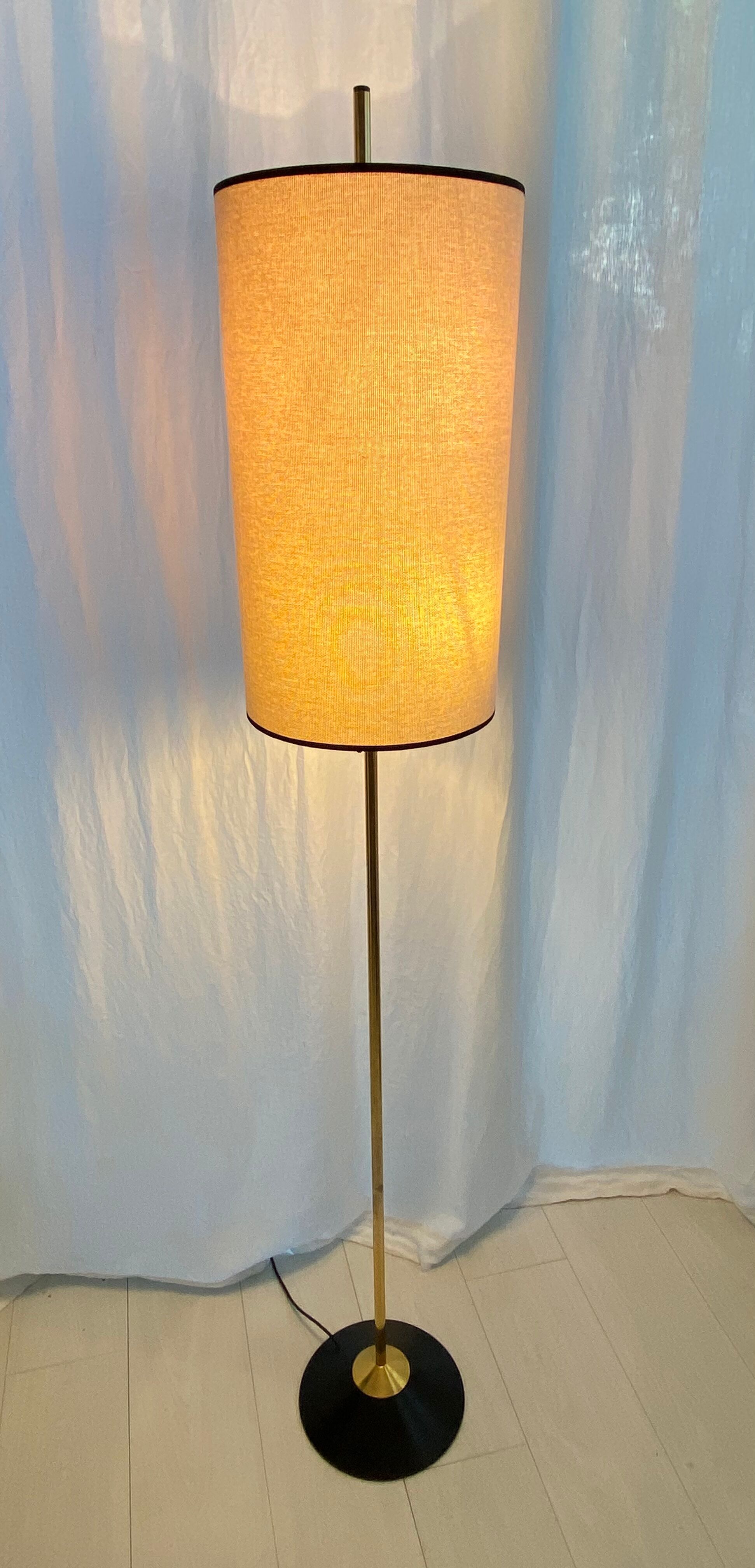 Pair of floor lamps 50s
